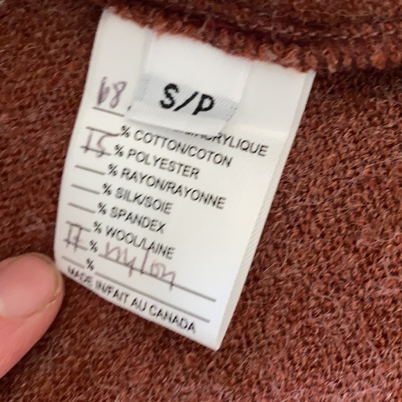 Terracotta Tunic sz S Made in Canada - Picture 4 of 4
